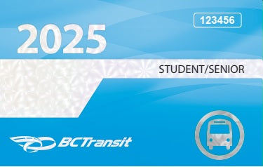 Youth/Senior Monthly Pass